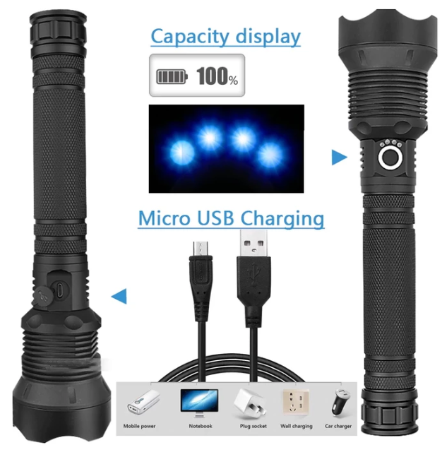 50% OFF-POWERFUL FLASHLIGHT!Buy 2 Get 1 for Free!(Add 3 to Cart to Get the 3rd for Free)