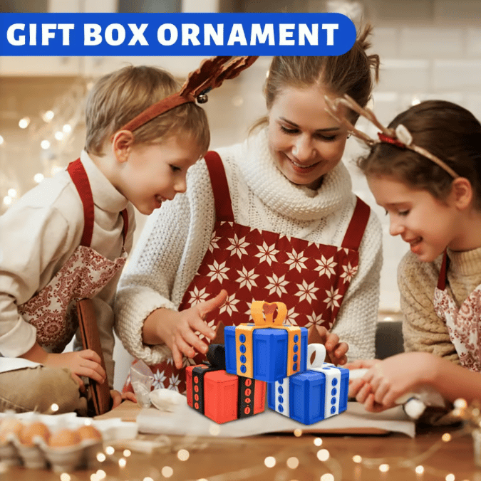 ๐ 3D Printed Annoying Gift Box Ornaments ๐ - Ideal for Pranks and Mischief!