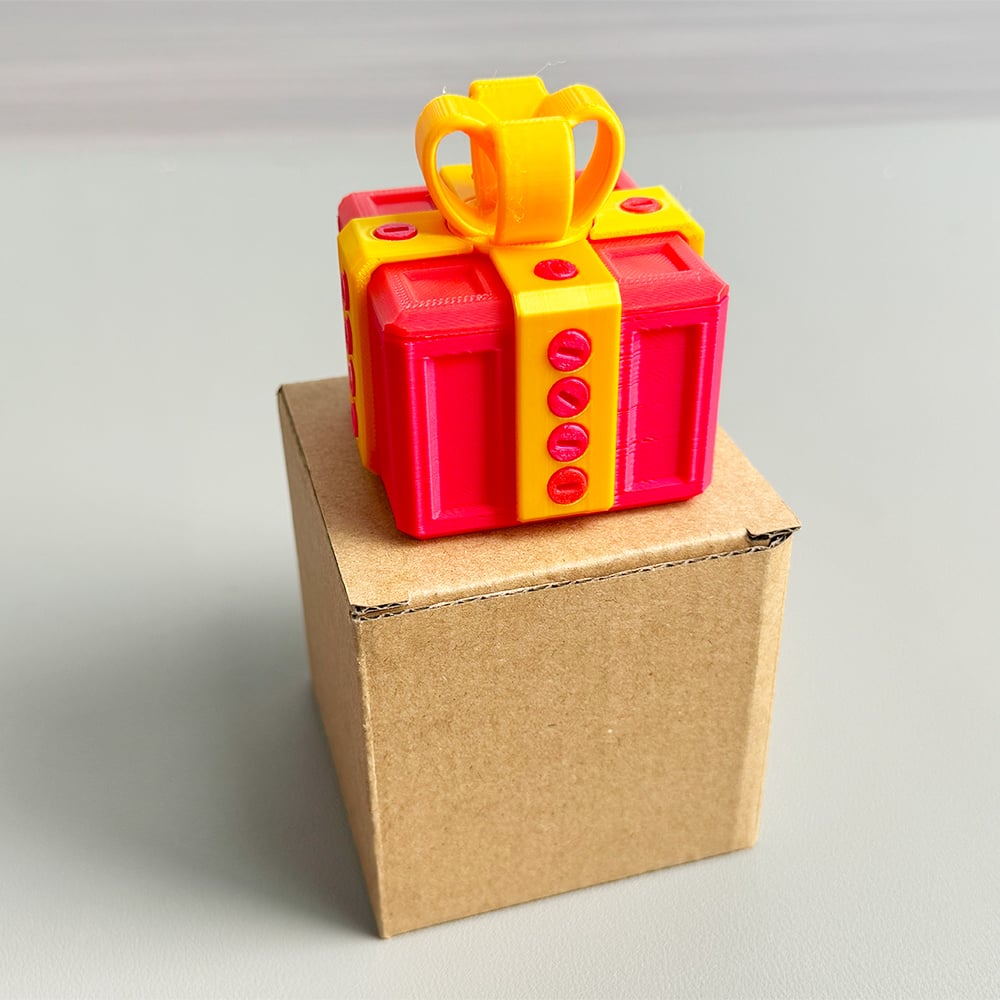 ๐ 3D Printed Annoying Gift Box Ornaments ๐ - Ideal for Pranks and Mischief!