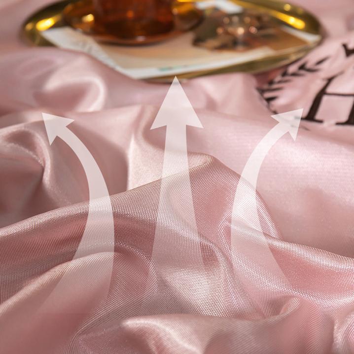 The cold feeling - Ice silk bed sheet 🎁 Summer Promotion - Free pillowcase & 50% OFF 🎁