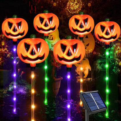 👻🎁6-Pack LED Solar Halloween Ground Lights
